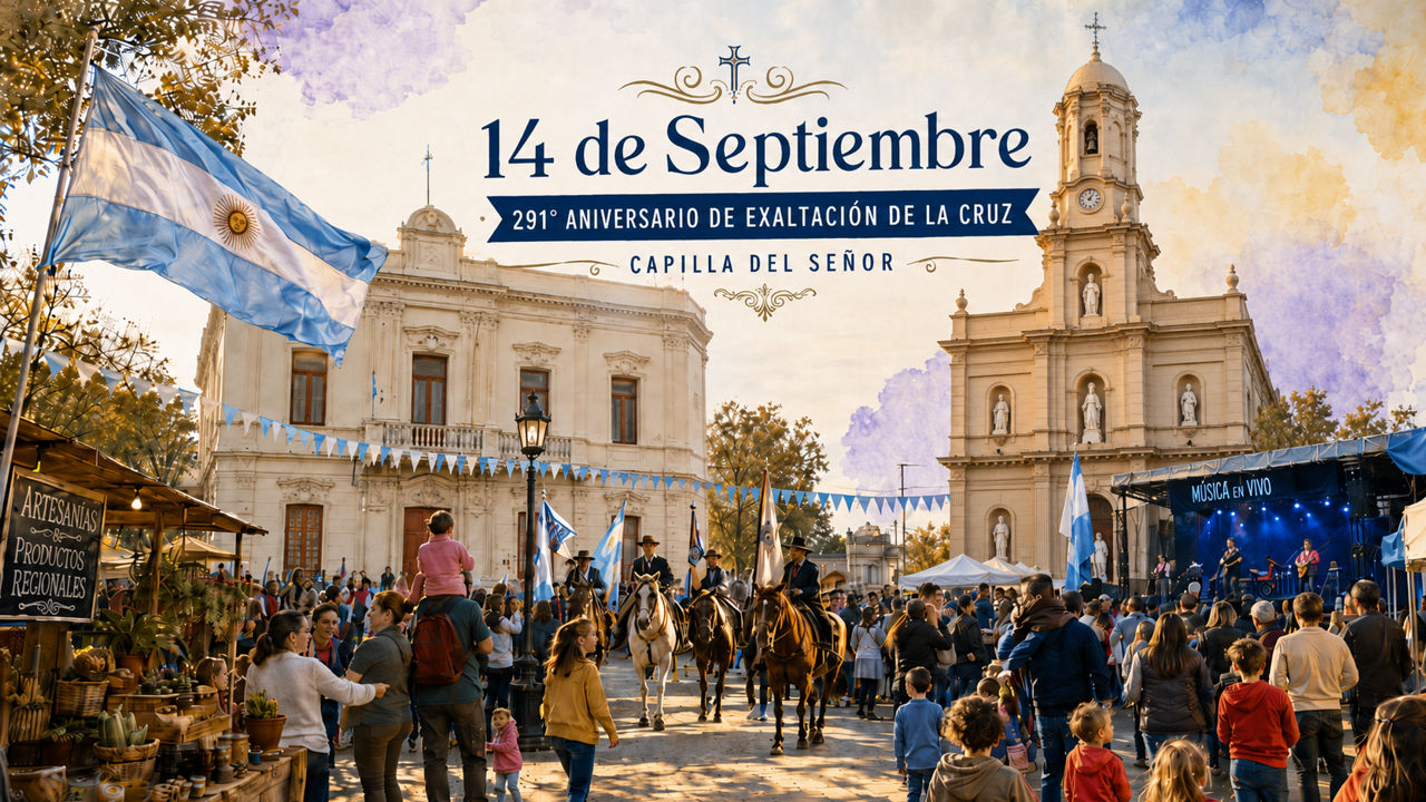 EXALTACIÓN DE LA CRUZ CELEBRA 291 AÑOS: LOS DEL FUEGO CERRARÁN LOS FESTEJOS DEL 14 DE SEPTIEMBRE
