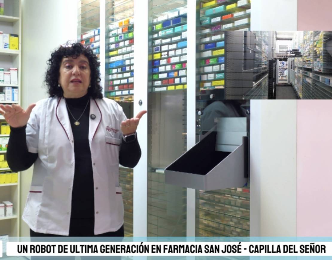 UN ROBOT EN FARMACIA SAN JOSE
