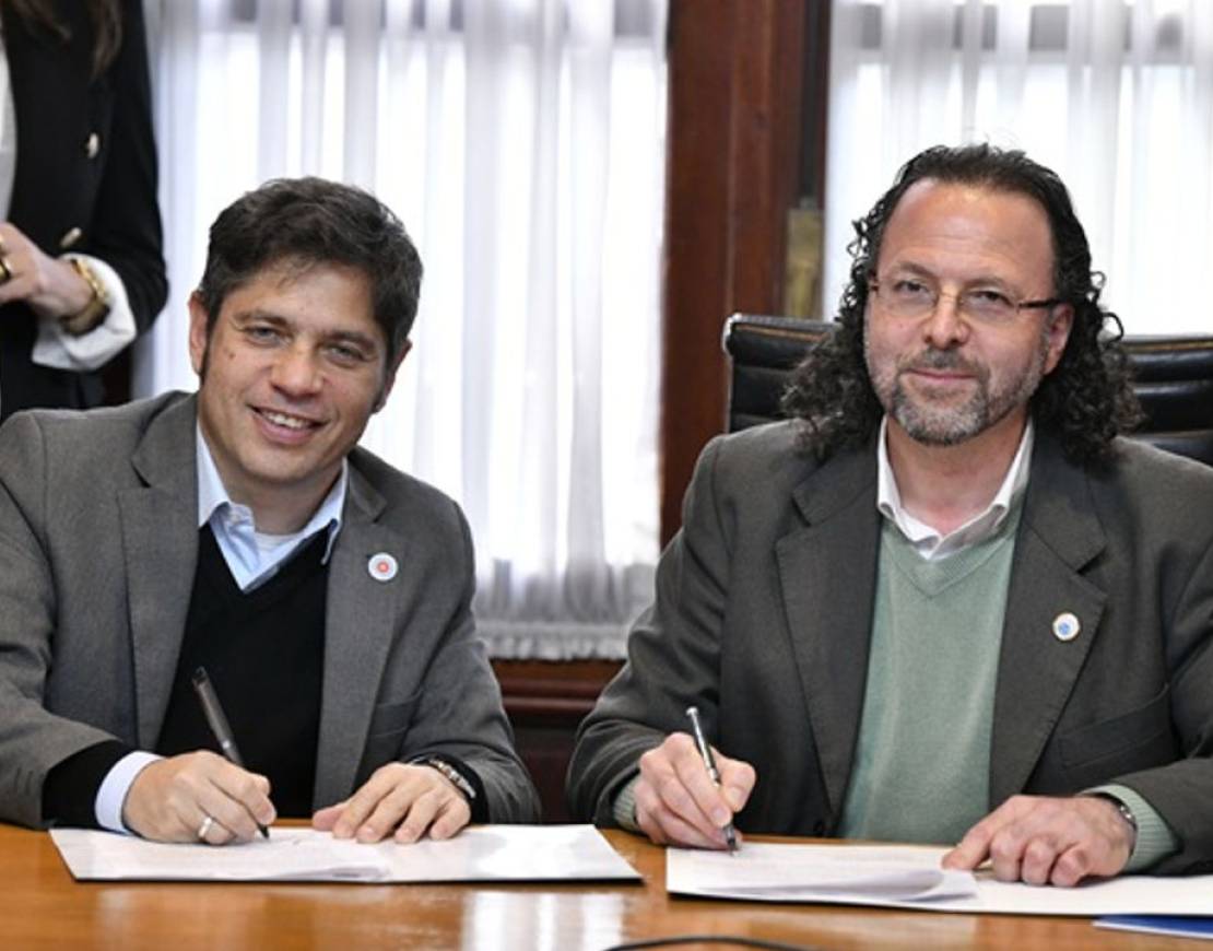 KICILLOF SUSCRIBIÓ CONVENIOS EN MATERIA DE INVESTIGACIÓN CIENTÍFICA Y DESARROLLO AGRARIO