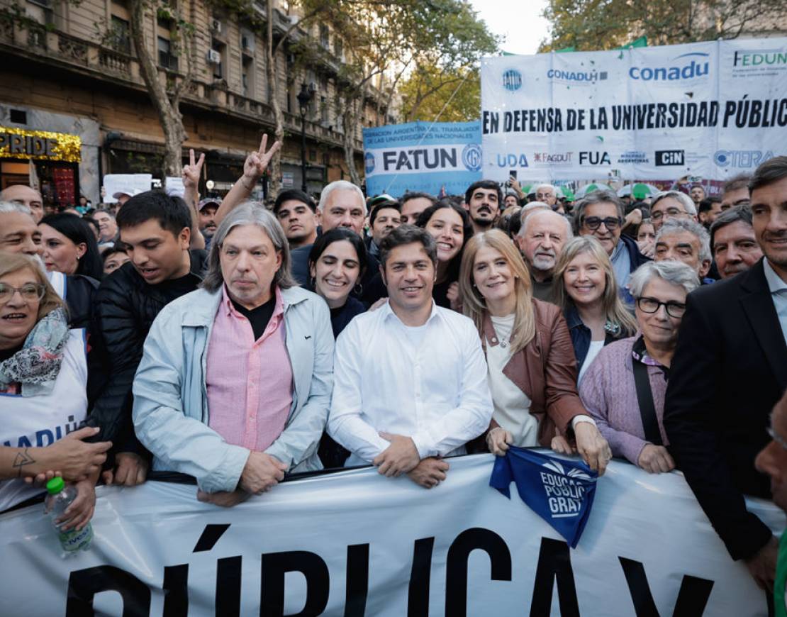 KICILLOF PARTICIPÓ DE LA MARCHA FEDERAL UNIVERSITARIA